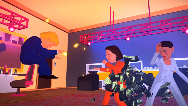 Donald Trompster vs Speaker Smellosi